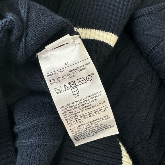 NWT Banana Republic Oversized V-Neck Pullover Sweater - Picture 6 of 8